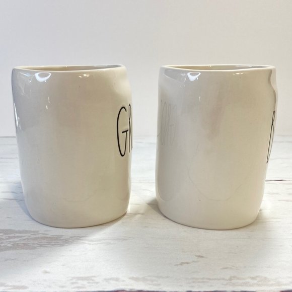 Rae Dunn Groom and Bride Coffee Mugs Artisan Collection Set of 2 - Picture 6 of 12